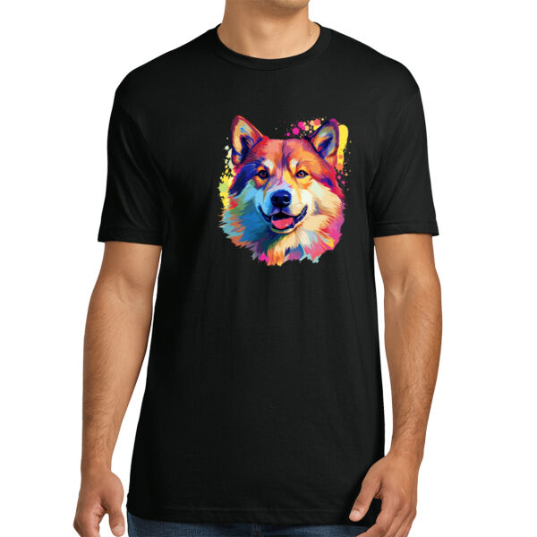 Akita - Unisex Premium Cotton T-Shirt Thumbnail