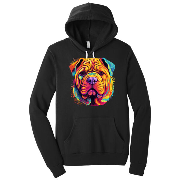 Chinese Shar Pei - Unisex Premium Fleece Hooded Sweatshirt Thumbnail