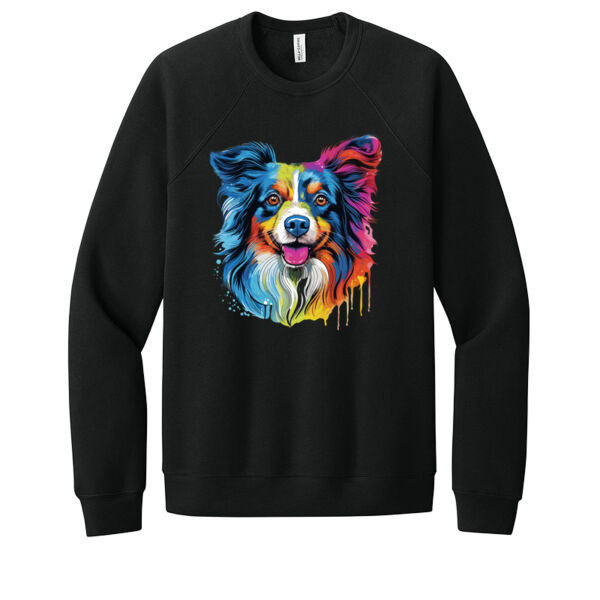 Papillon - Unisex Premium Fleece Crew Sweatshirt Thumbnail