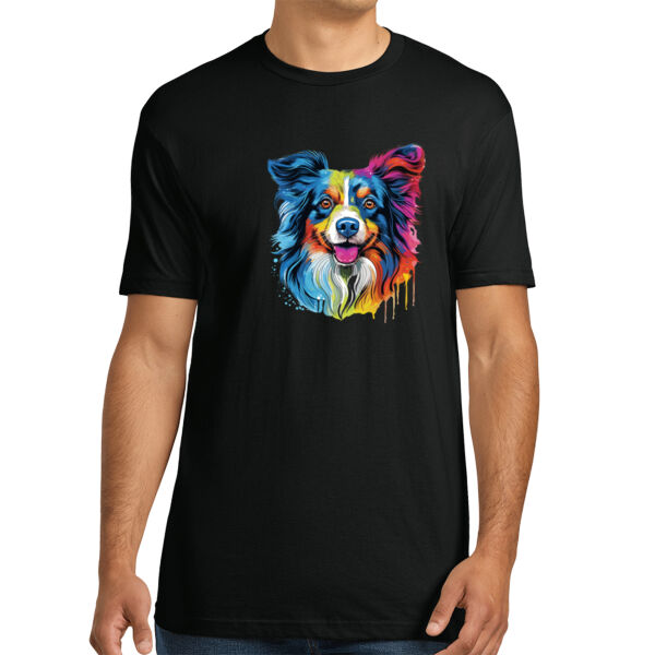 Papillon - Unisex Premium Cotton T-Shirt Thumbnail