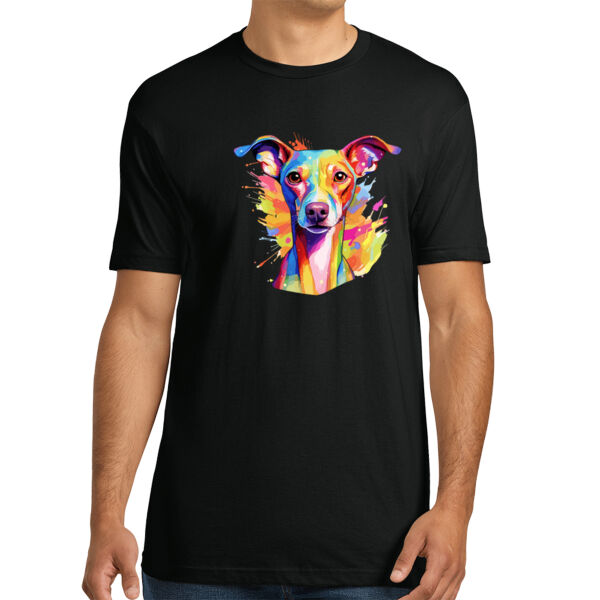Italian Greyhound - Unisex Premium Cotton T-Shirt Thumbnail