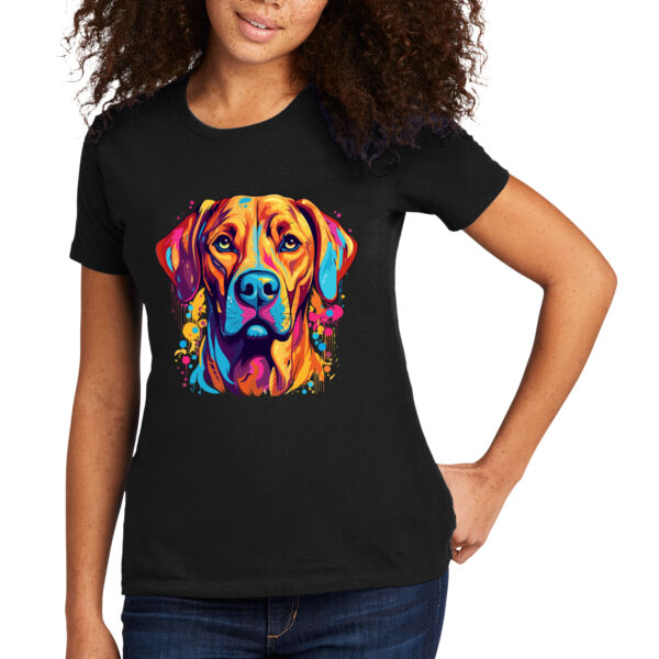 Rhodesian Ridgeback - Women's Premium Cotton T-Shirt Thumbnail