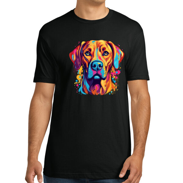 Rhodesian Ridgeback - Unisex Premium Cotton T-Shirt Thumbnail
