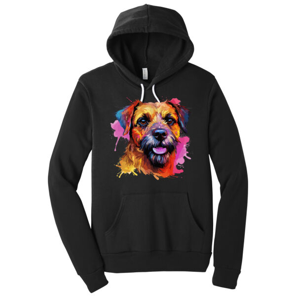Border Terrier - Unisex Premium Fleece Hooded Sweatshirt Thumbnail