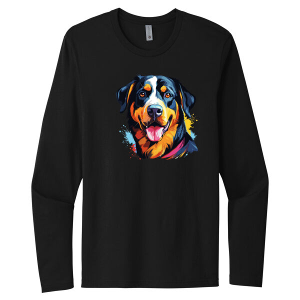 Greater Swiss Mountain - Unisex Premium Cotton Long Sleeve T-Shirt Thumbnail