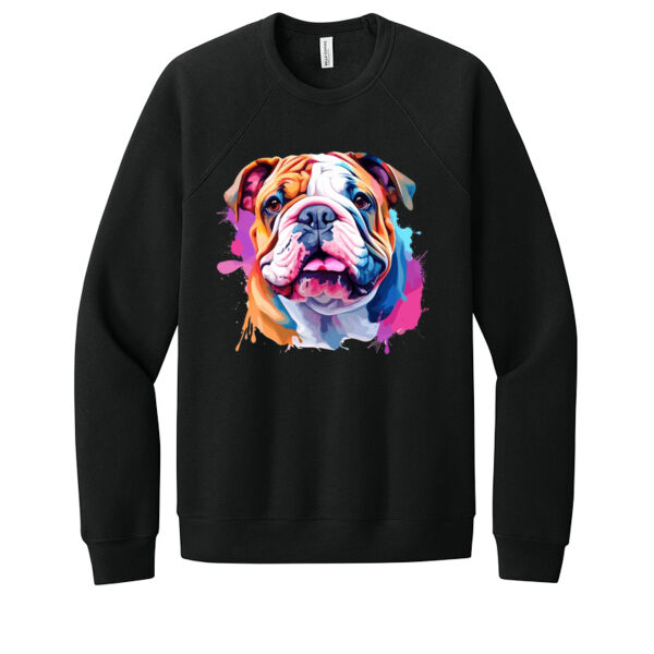 Bulldog - Unisex Premium Fleece Crew Sweatshirt Thumbnail