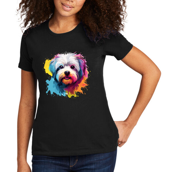 Maltese - Women's Premium Cotton T-Shirt Thumbnail