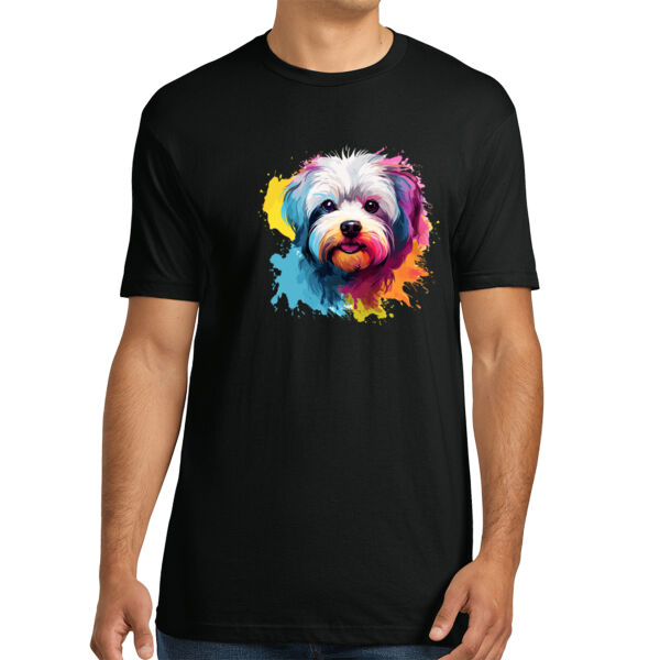 Maltese - Unisex Premium Cotton T-Shirt Thumbnail