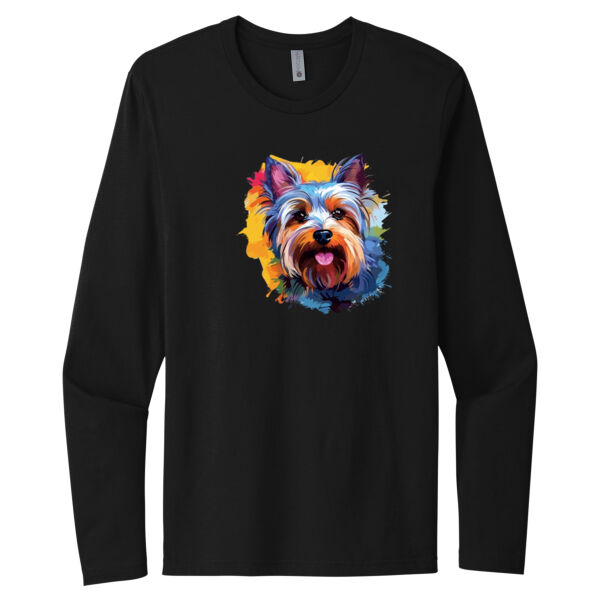 Yorkshire Terrier - Unisex Premium Cotton Long Sleeve T-Shirt Thumbnail