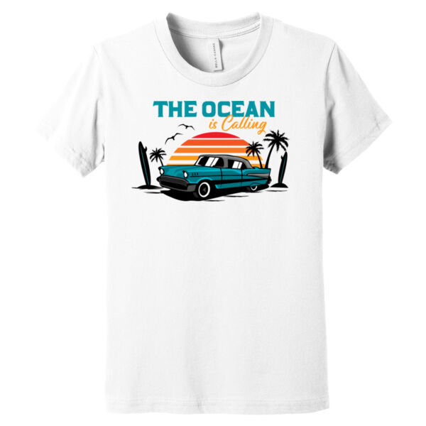 The Ocean is Calling - Youth Jersey Short Sleeve Tee Thumbnail