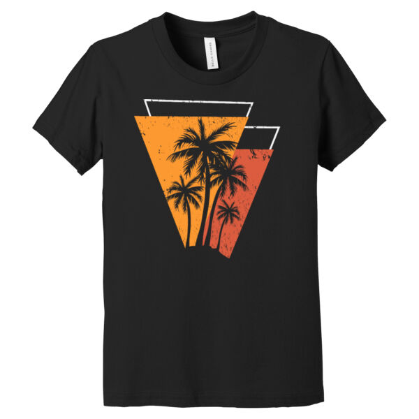 Palm Tree Time - Youth Jersey Short Sleeve Tee Thumbnail