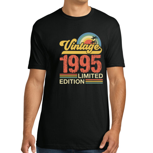 1995 - Unisex Premium Cotton T-Shirt Thumbnail