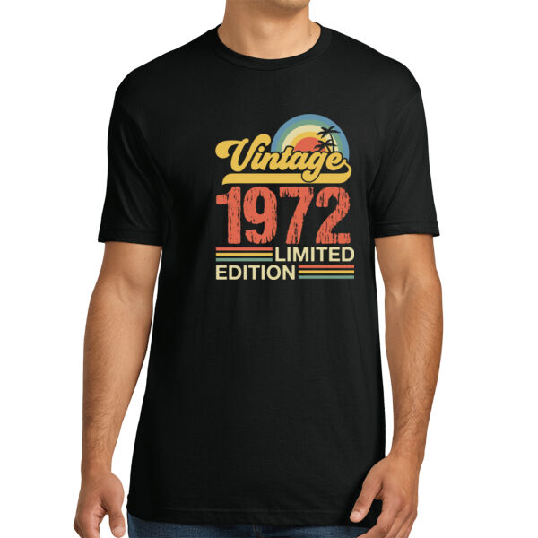 1972 - Unisex Premium Cotton T-Shirt Thumbnail