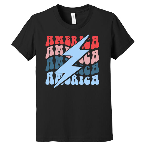 America x4 - Youth Jersey Short Sleeve Tee Thumbnail