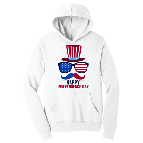 Independence Hipster - Unisex Premium Fleece Hooded Sweatshirt Thumbnail