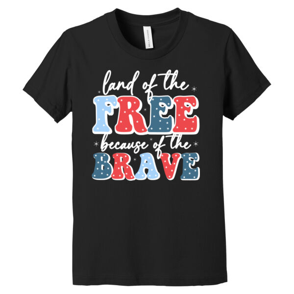 Because of The Brave - Youth Jersey Short Sleeve Tee Thumbnail