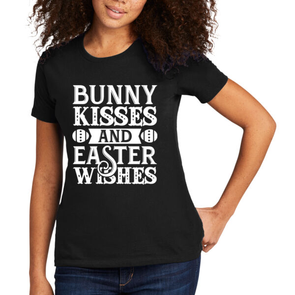 Bunny Kisses - Women's Premium Cotton T-Shirt Thumbnail