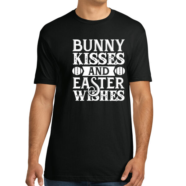 Bunny Kisses - Unisex Premium Cotton T-Shirt Thumbnail