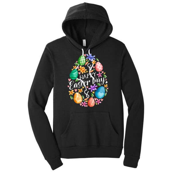 Happy Easter Day - Unisex Premium Fleece Hooded Sweatshirt Thumbnail