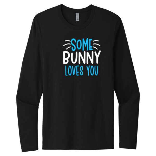 Some Bunny Loves You - Unisex Premium Cotton Long Sleeve T-Shirt Thumbnail