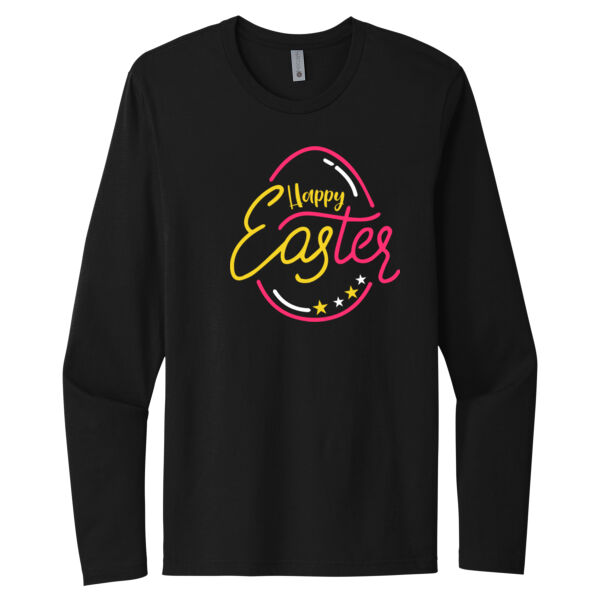 Happy Bunny Egg Day - Unisex Premium Cotton Long Sleeve T-Shirt Thumbnail