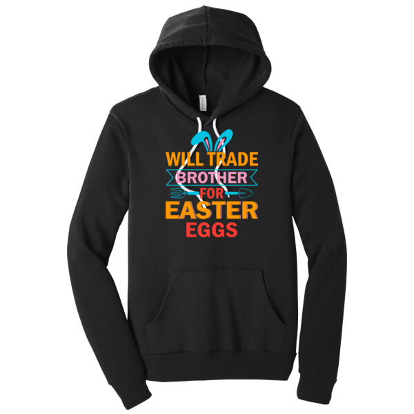 Brother For Easter Eggs - Unisex Premium Fleece Hooded Sweatshirt Thumbnail