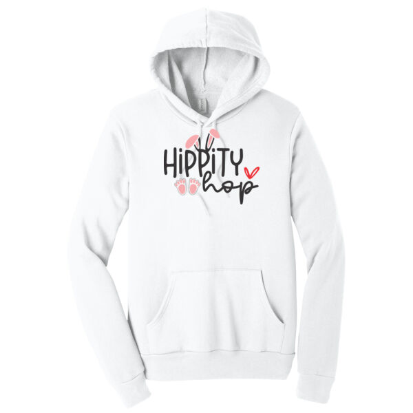 Hippity Hop - Unisex Premium Fleece Hooded Sweatshirt Thumbnail