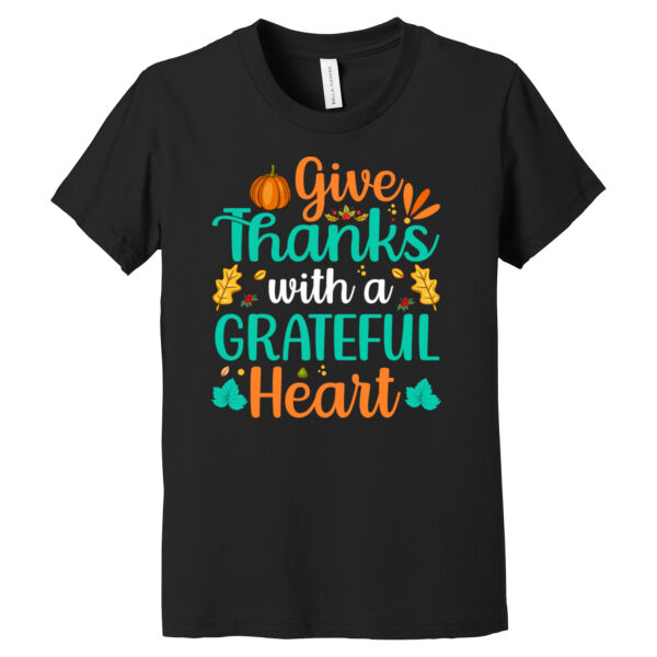 Give Thanks - Youth Jersey Short Sleeve Tee Thumbnail