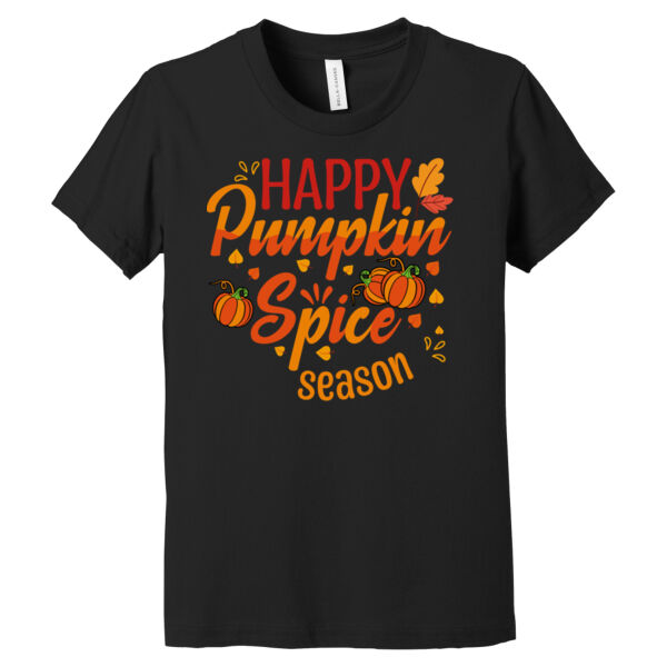 Happy Pumpkin Spice Season - Youth Jersey Short Sleeve Tee Thumbnail