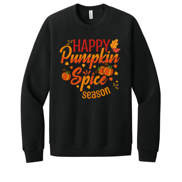 Happy Pumpkin Spice Season - Unisex Premium Fleece Crew Sweatshirt Thumbnail