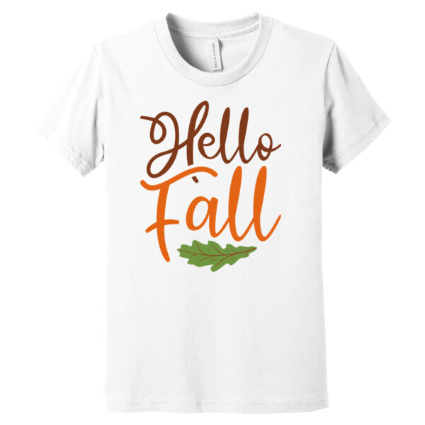 Hello Fall - Youth Jersey Short Sleeve Tee Thumbnail