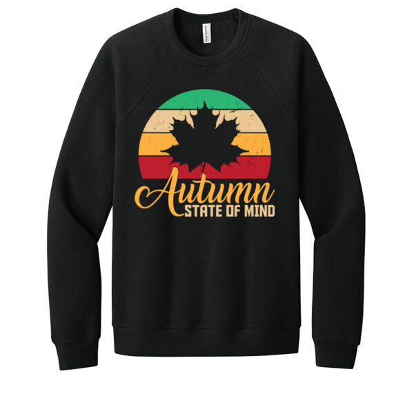 Autumn State of Mind - Unisex Premium Fleece Crew Sweatshirt Thumbnail
