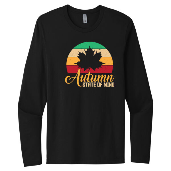 Autumn State of Mind - Unisex Premium Cotton Long Sleeve T-Shirt Thumbnail