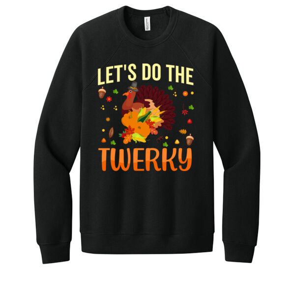 Let's Do the Twerky - Unisex Premium Fleece Crew Sweatshirt Thumbnail