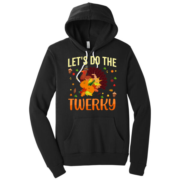 Let's Do the Twerky - Unisex Premium Fleece Hooded Sweatshirt Thumbnail