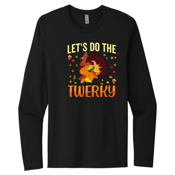 Let's Do the Twerky - Unisex Premium Cotton Long Sleeve T-Shirt Thumbnail