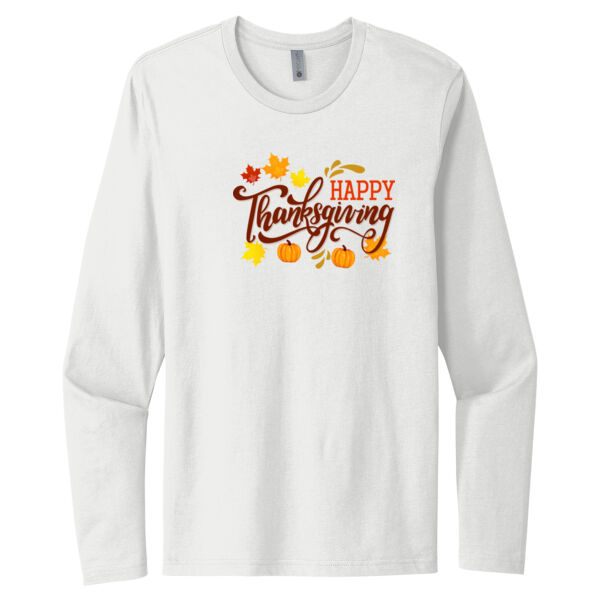 Have Yourself a Happy Thanksgiving - Unisex Premium Cotton Long Sleeve T-Shirt Thumbnail