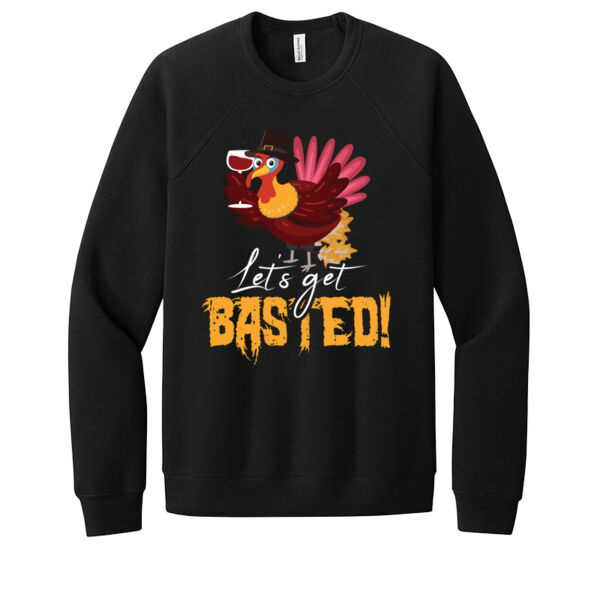 Let's get Basted - Unisex Premium Fleece Crew Sweatshirt Thumbnail