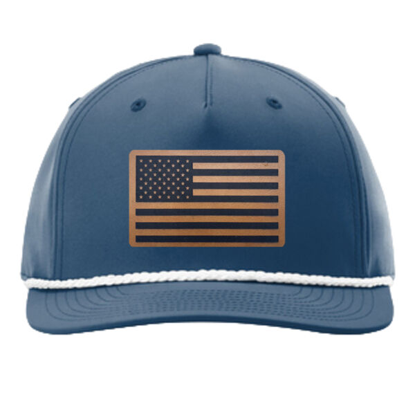 USA Flag - 5 Panel Classic Rope Cap Thumbnail