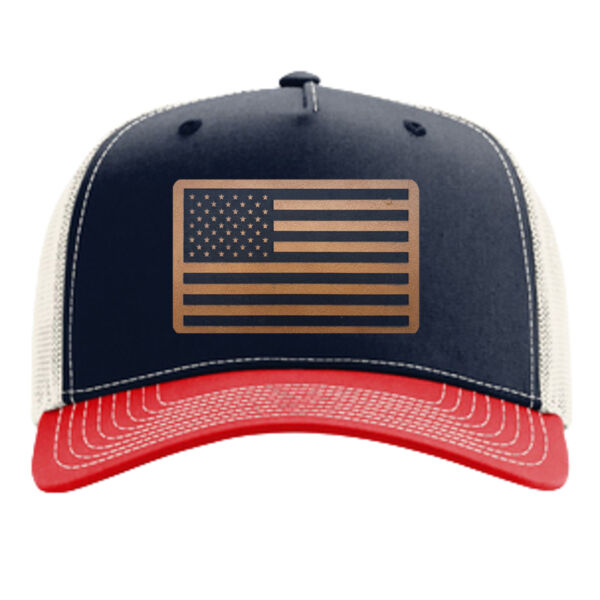 USA Flag - Five Panel Champ Trucker Thumbnail