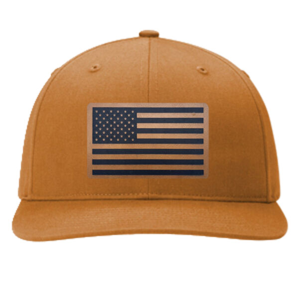 USA Flag - Solid Twill Trucker Thumbnail