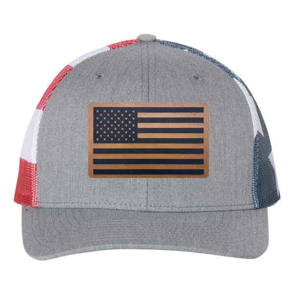 USA Flag - Printed Mesh Trucker Thumbnail