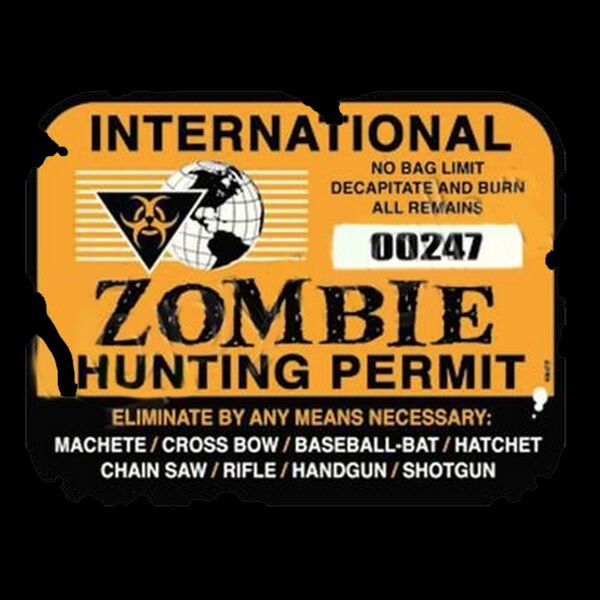 Zombie Hunting Permit Thumbnail