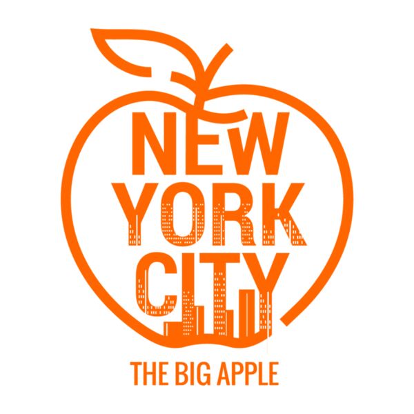 The Big Apple NYC  Orange  Thumbnail