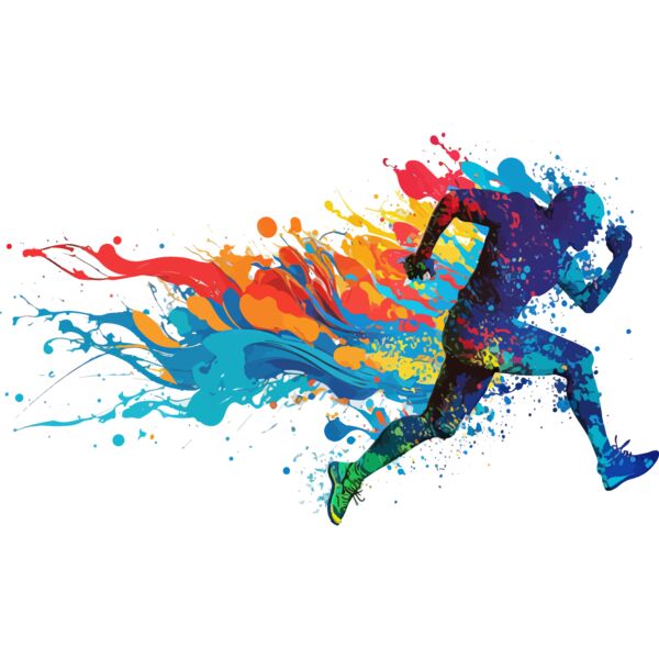 Colorful Football Thumbnail