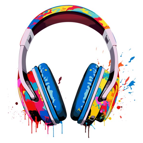 Colorful Noise Cancelling Headphones Thumbnail