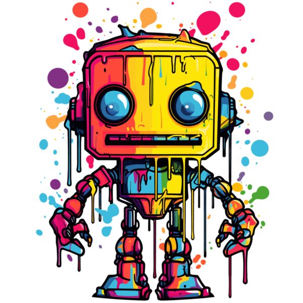 Colorful Robot Thumbnail