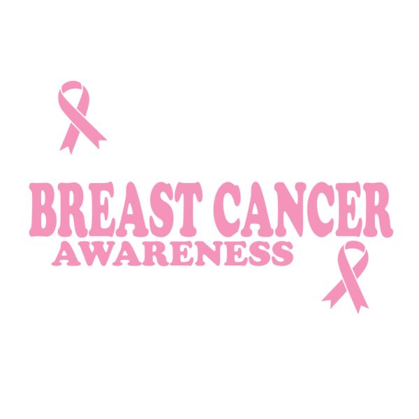 Breast Cancer Awareness Word Art Thumbnail