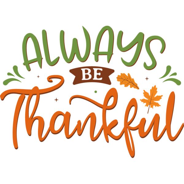 Always Be Thankful Thumbnail