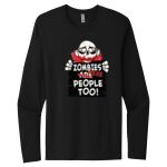 Unisex Premium Cotton Long Sleeve T-Shirt Thumbnail